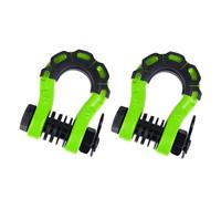LgeQWWs 2 pcs Car D Ring Shackles,Car trailer connector,Trailer winch parts,for Mini Clubman F54 (4door) 2.Generation,Green 3/4 8T one box