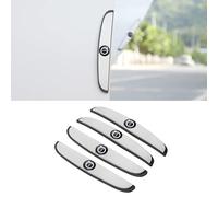 LGFDC 4 Pcs Car Door Edge Protector Strips for Volvo XC60 1 (I) 156 I 2013-2017, Auto Mirror Edge Protectors Bumper Guard Trim Strips Exterior Car Accessories,White