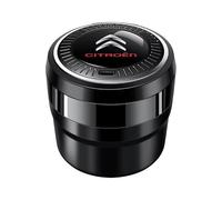 LGFDC Car Ashtray for Citroen C5 II 2008-2012 2012-2017, Auto Ash Bin with Lid Portable Windproof Smell Proof Ashtray Mini Trash Box Car Accessories