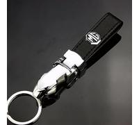 LGFDC Car Keychain Keyring for MG Mulan 2022-, Key Chain Ring Clip for VehiclesKey Card Holder Fob Holder Gift Keyfob Car Accessories,Black