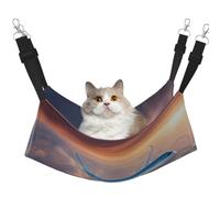 LGHDFYO Beautiful Sky Airplane Cat Hammock for Hanging Pet Hammock Bed Adjustable,Puppy,Rabbits,Small Animals