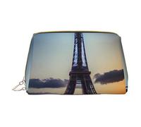 LGHDFYO Eiffel Tower Toiletry Travel Bag, Portable Cosmetic Organizer For Women, On-The-Go, White, One Size