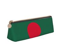LGHDFYO Flag Of Bangladesh Triangular Pencil Case,Pencils Pouch Large Capacity For Men And Women Artists Home Office, White, One Size, Fashion