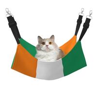 LGHDFYO Flag of Cote D'Ivoire Cat Hammock for Hanging Pet Hammock Bed Adjustable,Puppy,Rabbits,Small Animals