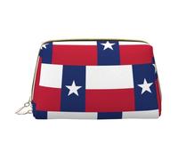 LGHDFYO Flag Of Texas Toiletry Travel Bag, Portable Cosmetic Organizer For Women, On-The-Go, White, One Size