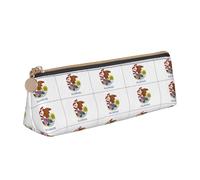 LGHDFYO Illinois State Flag Triangular Pencil Case,Pencils Pouch Large Capacity For Men And Women Artists Home Office, White, One Size, Fashion