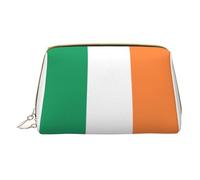 LGHDFYO Irish Flag Toiletry Travel Bag, Portable Cosmetic Organizer For Women, On-The-Go, White, One Size