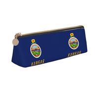 LGHDFYO Kansas State Flag Triangular Pencil Case,Pencils Pouch Large Capacity For Men And Women Artists Home Office, White, One Size, Fashion