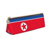 LGHDFYO Korean Flag Triangular Pencil Case,Pencils Pouch Large Capacity For Men And Women Artists Home Office, White, One Size, Fashion