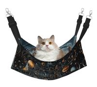 LGHDFYO Physics Print Cat Hammock for Hanging Pet Hammock Bed Adjustable,Puppy,Rabbits,Small Animals