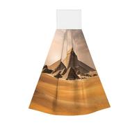 LGHDFYO Pyramids of Egypt Hand Towels Hanging Kitchen Towel Decorative Dish Towel for Bathroom Washcloth
