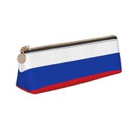 LGHDFYO Russian Flag Triangular Pencil Case,Pencils Pouch Large Capacity For Men And Women Artists Home Office, White, One Size, Fashion