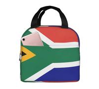 LGHDFYO South African Flag Stylish Lunch Box For Men Women Adults Reusable Bag For Work Picnic