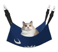 LGHDFYO South Carolina Flag Cat Hammock for Hanging Pet Hammock Bed Adjustable,Puppy,Rabbits,Small Animals