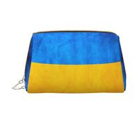LGHDFYO Ukrainian Flag Toiletry Travel Bag, Portable Cosmetic Organizer For Women, On-The-Go, White, One Size