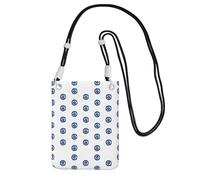LGHHGY Black Carry Crossbody Purse â€“ Evil eyes Print Mobile Phone Bag, Perfect for Commuting, Shopping, and Outdoor Activities