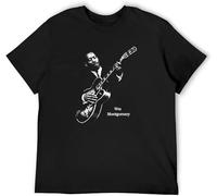 LGHOCV NWT 6649-Wes Montgomery Jazz Smokin Day T Shirt Mens Black