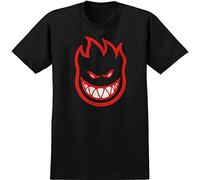 LGHOCV Spitfire Skateboard Wheels Shirt Bighead Fill Black