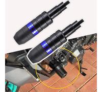 LGHQDD Motorcycle Frame Sliders for Triumph Trophy 1200 1991-2010 2011 2012 2013 2014 2015 2016 2017, Aluminium Anti-Crash Engine Guard Pads Motorbike Falling Protection,Blue