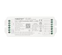 LGIDTECH PW5 Miboxer 5 in 1 High Power LED Strip Lights Controller Max Output 20A,Tuya APP Control Directly,Compatible with Alexa Google Home Voice Control