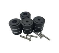 LGINZEHN Aluminum Feet PC Chassis Stand Shock Absorbing Pad Isolation Heat Dissipation Desktop Case