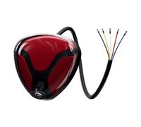 LGJCCUWYC 12V Motorcycle Warning Projection LED Rear Tail Light Brake Taillight Turn Signal Light Stop Lamp Universal For Motorbike Rear Brake Tails