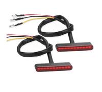 LGJCCUWYC Mini 11 LED Motorcycle Tail Light Red Rear Brake Light Stop Warning Light 12V For Yam&aha Rear Brake Tails