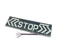 LGJCCUWYC Motorcycle brake light STOP LED tail light Flashing Parking Warning light Strobe arrow Turn Signal Daytime Running Light Rear Brake Tails