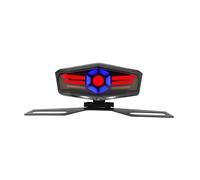 LGJCCUWYC Motorcycle Integrated LED Tail Light Turn Signal License Plate Light Dynamic Breathing Running Light Modification Accessory Rear Brake Tails