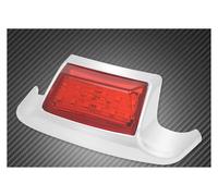 LGJCCUWYC Motorcycle LED Mudguard Tip Brake Light for Har&ley Heritage Softail Classic Touring Electra Glide - Smoke Amber Red Lamp Rear Brake Tails