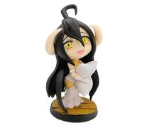 LGJFDL Albedo Figure Mini Overlord Anime Model 4.72in Girl Q-Version PVC Action Figurens