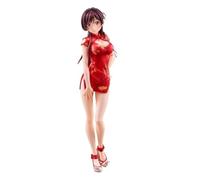 LGJFDL Rent-A-Girlfriend Chizuru Mizuhara China Dress Action Anime Figure Painted Character Model/Toy Model/PVC/Anime Collector's Item 29cm/11.4in