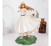 LGJFDL Wolf Action Figure 10th Anniversary Edition Wedding Dress Anime Figure Collection Model 22cm (B)