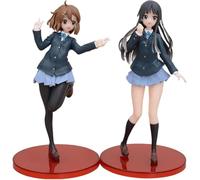 LGJFDL Yui Hirasawa&Mio Akiyama Action Figure Figure/Anime Figure/Painted Character Model/Toy Model/PVC/Anime Collector's Item 20cm/7.87 in(Color:Hirasawa Yui)