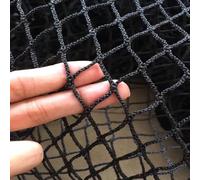 LGLFDJ Kids Safety Rope Netting for Balcony Fence, Black Protection Netting for Top Bunk, Stairway Railing Safety Net, Outdoor Knotless Stadium Sports Netting(Size:1.5M×2M(5FT×6.5FT),Color:Black)