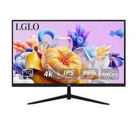 LGLO 27-Inch Ultra HD Display with Versatile 4K/2K Refresh Rates, IPS Technology, Frameless Aesthetics, HDR400 Support, 99% sRGB Coverage, Perfect for Creatives and Gamers, Featuring HDMI & DP Options
