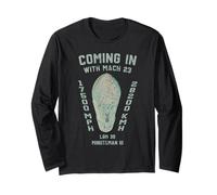 LGM-30 Minuteman Ballistic Missile US Warhead Cold War Long Sleeve T-Shirt