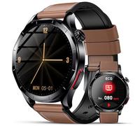 Lgnitek 2026 New Smart watch For Men With Blood Pressure/ECG/HRV/BMI/Uric Acid/Lipids, 1,43" AMOLED Fitness Tracker With 24H Heart Rate/SpO2/Sleep Monitor, 120 Sports Modes, IP68 Android iOS