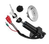 Lgnition Key Switch Motorcycle Accessorries Ignition Switch Fuel Gas Cap Seat Lock Key Replacement For Y-AMAHA YBR125 YBR 125 2007 2008 2009 2010 2011 2012 2013 2014
