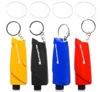 LGQHCE Car Window Breaker, 3 in 1 Seat Belt Cutter and Window Breaker, Glass Breaker Breaker Tool, Emergency Keychain Car Essential Tool, Land and Underwater Car Escape Tool, Suitable for All Cars