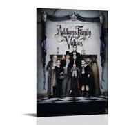LGQSCWZP Addams Family Values Classic Famous Movie And Great TV Series Canvas Poster Wall Art Decorative Painting Bedroom Painting Posters 16x24inch(40x60cm) Frame-style
