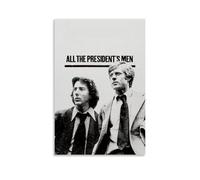LGQSCWZP All The President's Men Classic Famous Movie And Great TV Series Canvas Poster Wall Art Decorative Painting Bedroom Painting Posters 08x12inch(20x30cm) Unframe-style