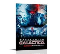 LGQSCWZP Battlestar Galactica Classic Famous Movie And Great TV Series Canvas Poster Wall Art Decorative Painting Bedroom Painting Posters 08x12inch(20x30cm) Frame-style