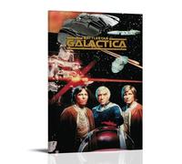 LGQSCWZP Battlestar Galactica Classic Famous Movie And Great TV Series Canvas Poster Wall Art Decorative Painting Bedroom Painting Posters 20x30inch(50x75cm) Frame-style