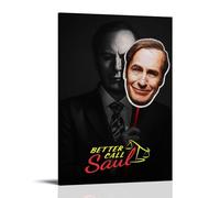 LGQSCWZP Better Call Saul Classic Famous Movie And Splendid TV Series Canvas Poster Wall Art Decorative Painting Bedroom Painting Posters 20x30inch(50x75cm) Frame-style