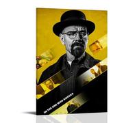LGQSCWZP Breaking Bad Classic Famous Movie And Splendid TV Series Canvas Poster Wall Art Decorative Painting Bedroom Painting Posters 20x30inch(50x75cm) Frame-style