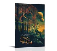 LGQSCWZP Chaos Walking Classic Famous Movie And Great TV Series Canvas Poster Wall Art Decorative Painting Bedroom Painting Posters 20x30inch(50x75cm) Frame-style
