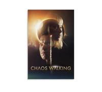 LGQSCWZP Chaos Walking Classic Famous Movie And Great TV Series Canvas Poster Wall Art Decorative Painting Bedroom Painting Posters 08x12inch(20x30cm) Unframe-style