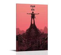 LGQSCWZP City of God Classic Famous Movie And Great TV Series Canvas Poster Wall Art Decorative Painting Bedroom Painting Posters 16x24inch(40x60cm) Frame-style