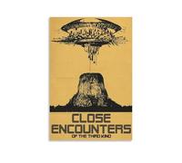 LGQSCWZP Close Encounters of The Third Kind Classic Famous Movie And Great TV Series Canvas Poster Wall Art Decorative Painting Bedroom Painting Posters 12x18inch(30x45cm) Unframe-style